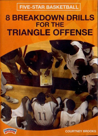 8 Breakdown Drills For The Triangle Offense by Courtney Brooks Instructional Basketball Coaching Video